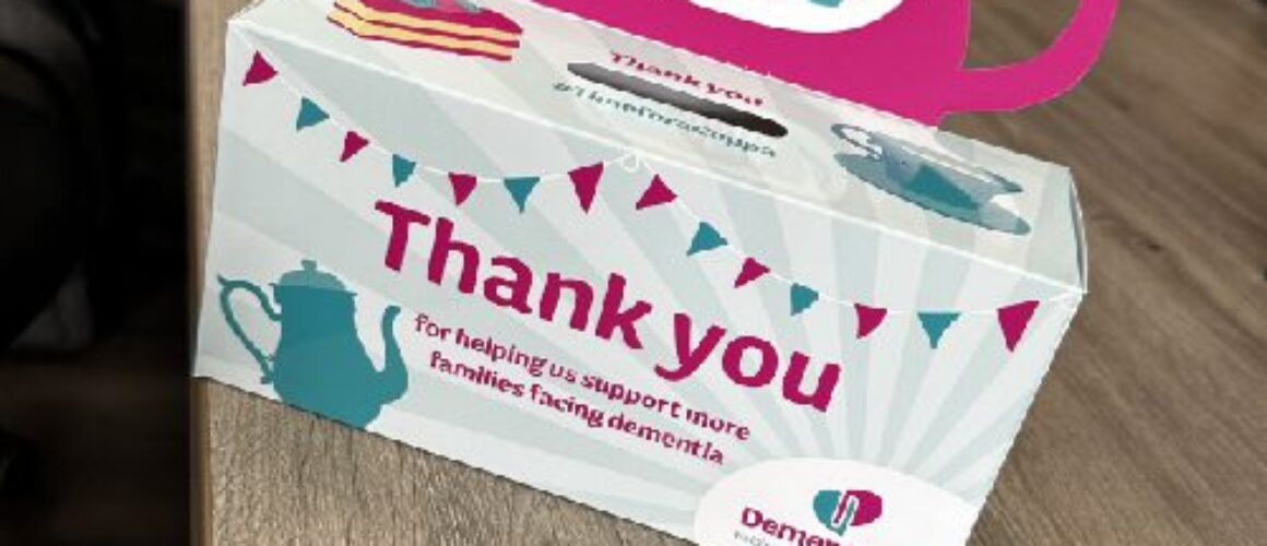 Blue Whale Media raises money for Dementia UK charity