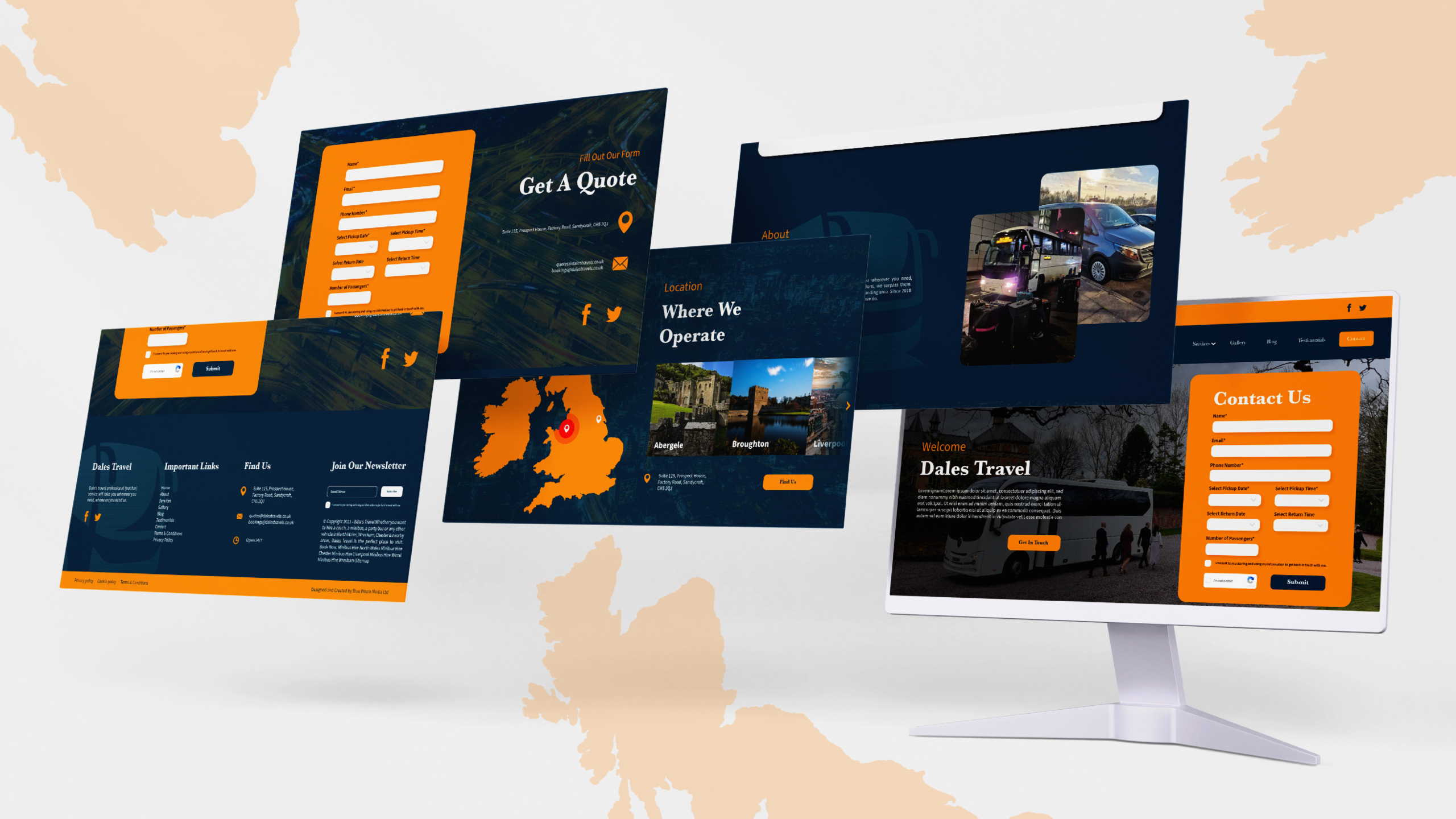 Dales Travel – Website Design